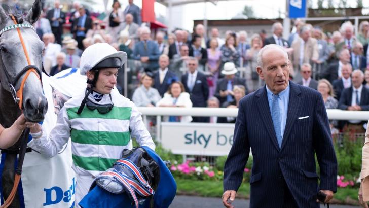 Sir Mark Prescott and Luke Morris 
